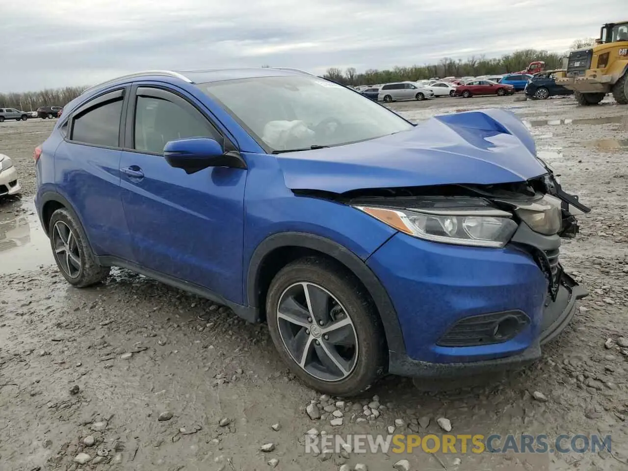 4 Photograph of a damaged car 3CZRU5H53NM741086 HONDA HR-V 2022