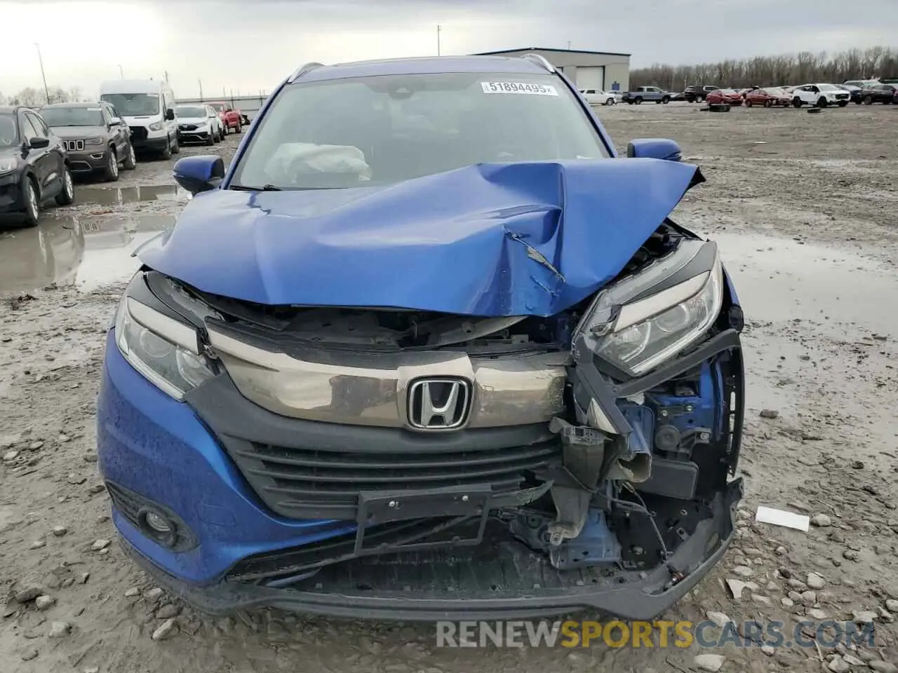 5 Photograph of a damaged car 3CZRU5H53NM741086 HONDA HR-V 2022