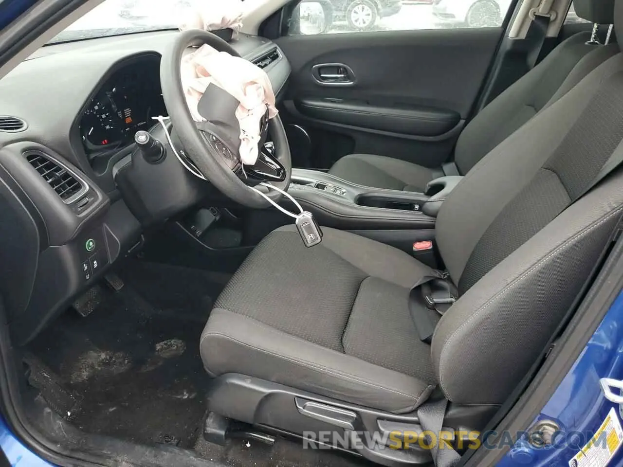 7 Photograph of a damaged car 3CZRU5H53NM741086 HONDA HR-V 2022