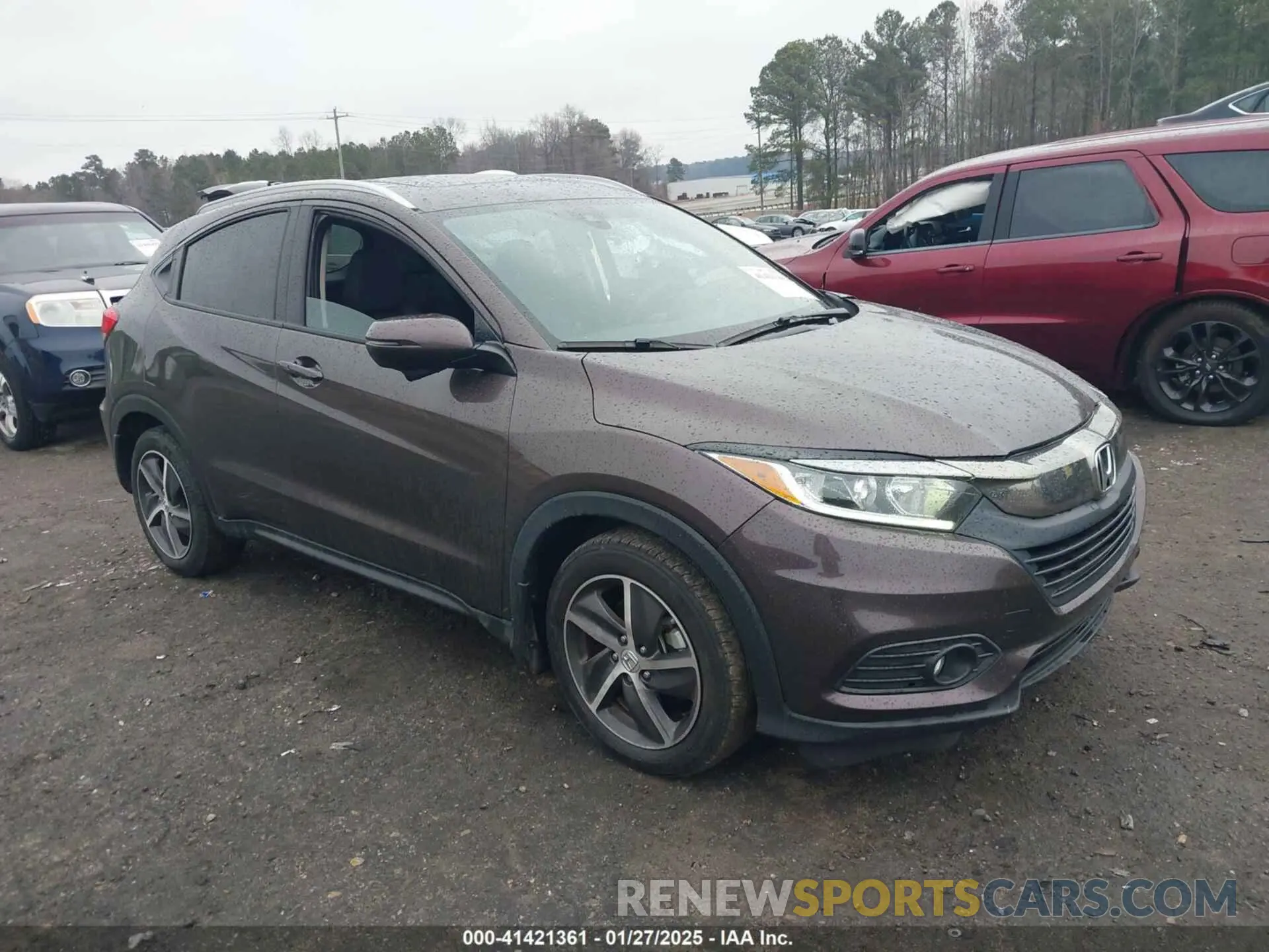 1 Photograph of a damaged car 3CZRU5H54NM713510 HONDA HR-V 2022