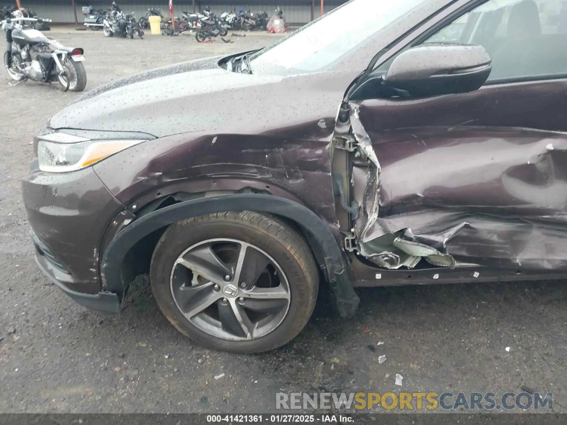 6 Photograph of a damaged car 3CZRU5H54NM713510 HONDA HR-V 2022