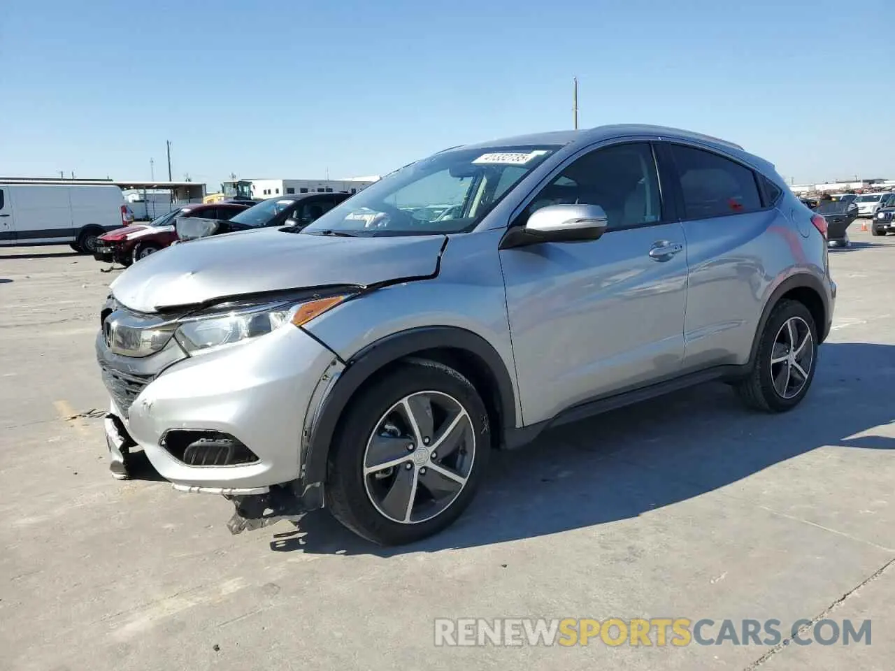 1 Photograph of a damaged car 3CZRU5H54NM722157 HONDA HR-V 2022