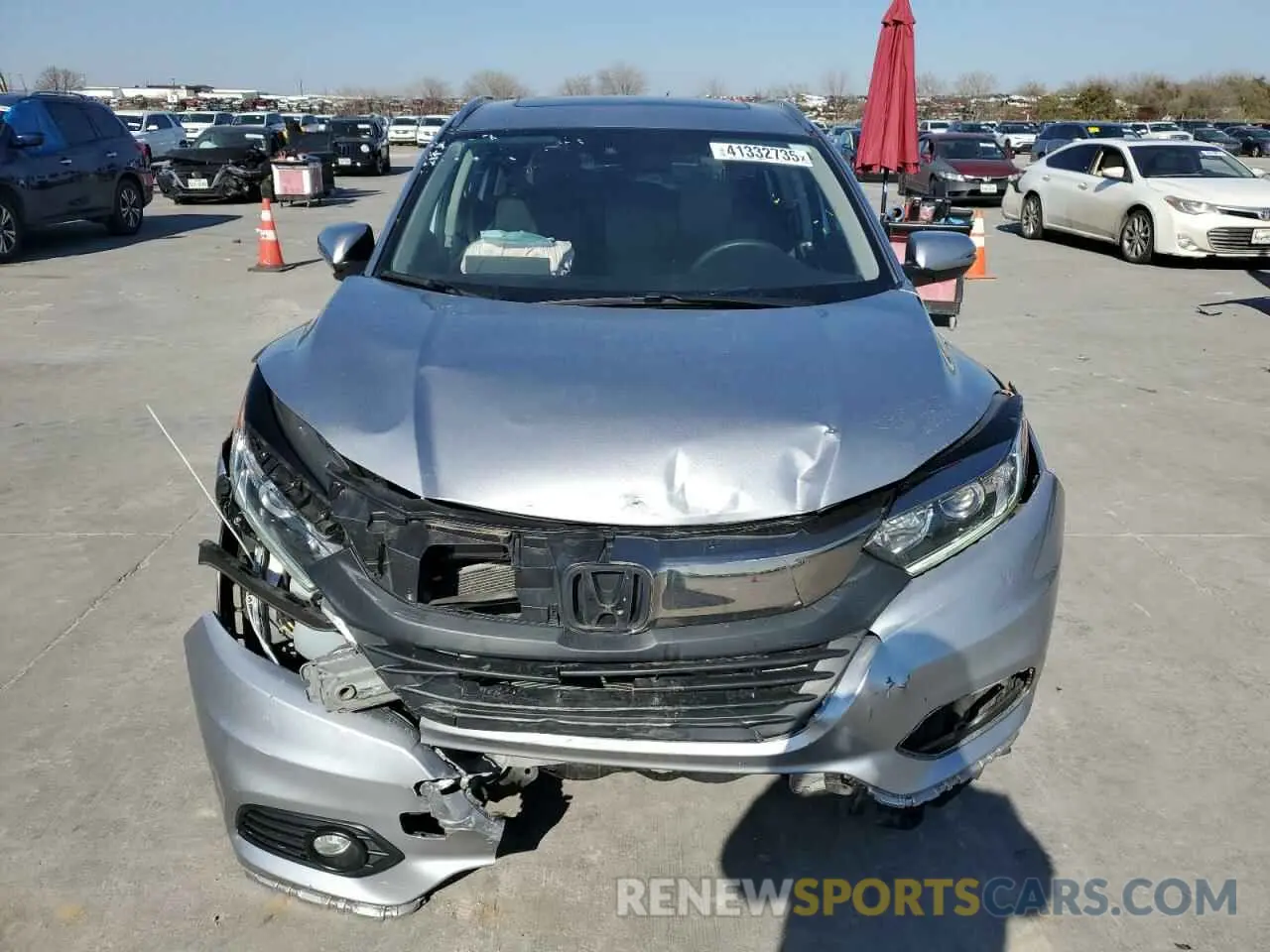 5 Photograph of a damaged car 3CZRU5H54NM722157 HONDA HR-V 2022