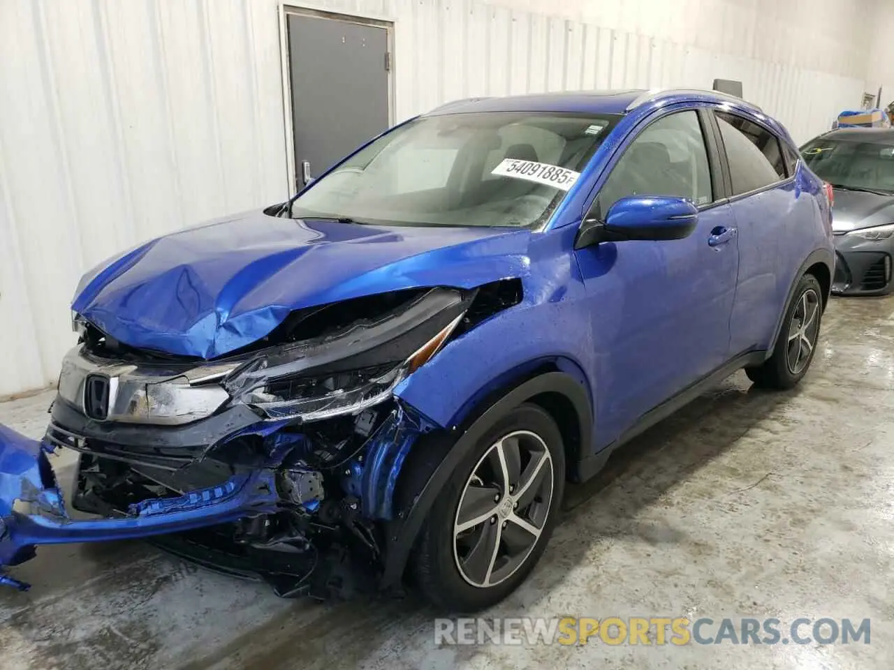 1 Photograph of a damaged car 3CZRU5H54NM730369 HONDA HR-V 2022