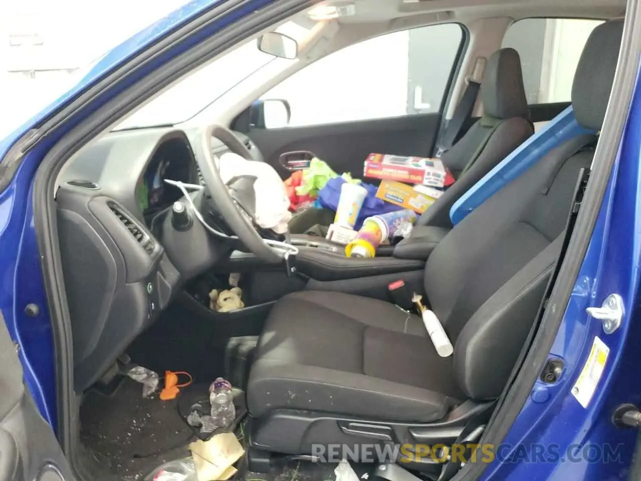 7 Photograph of a damaged car 3CZRU5H54NM730369 HONDA HR-V 2022