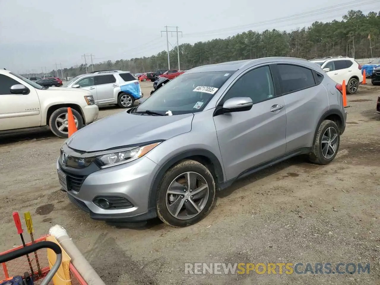1 Photograph of a damaged car 3CZRU5H54NM739329 HONDA HR-V 2022