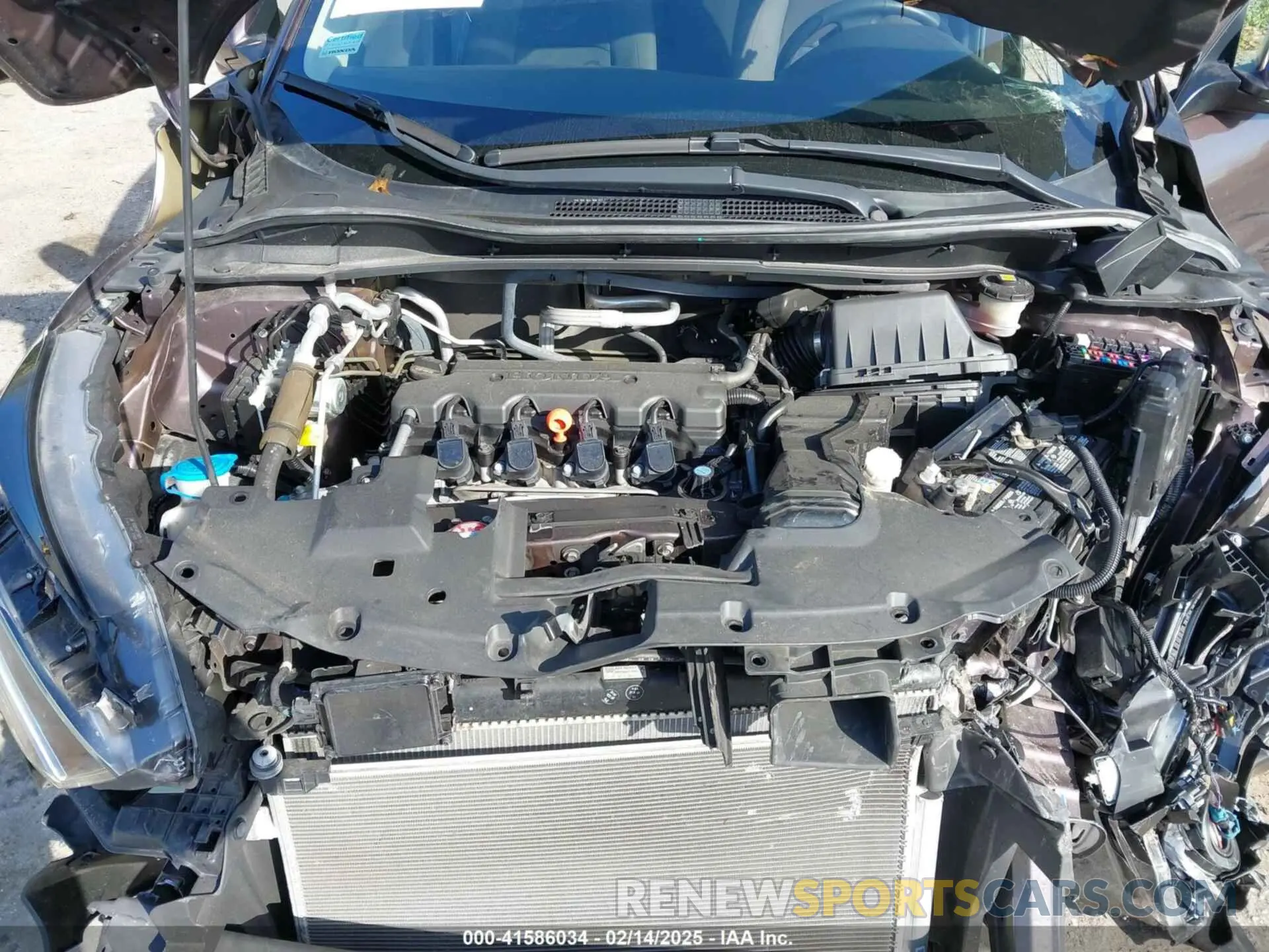 10 Photograph of a damaged car 3CZRU5H55NM710776 HONDA HR-V 2022