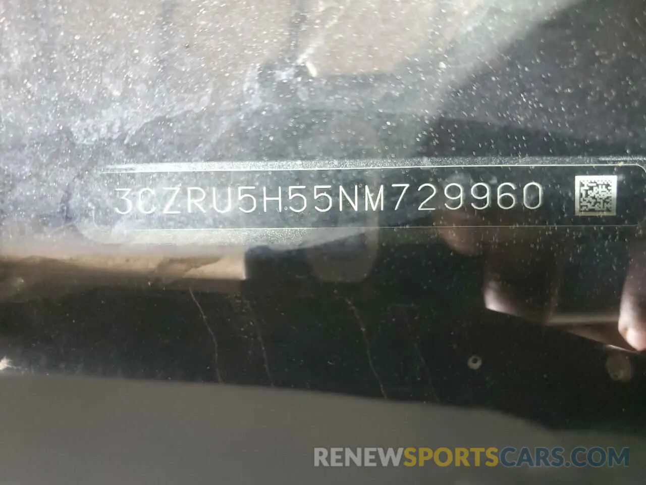 14 Photograph of a damaged car 3CZRU5H55NM729960 HONDA HR-V 2022