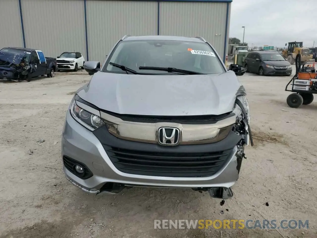 5 Photograph of a damaged car 3CZRU5H56NM732334 HONDA HR-V 2022
