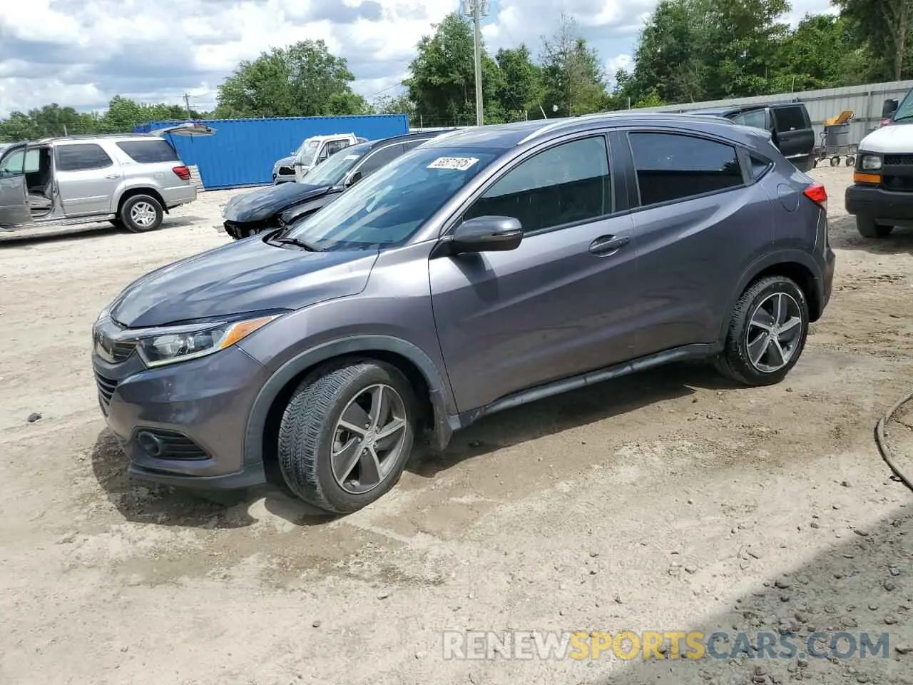 1 Photograph of a damaged car 3CZRU5H57NM702436 HONDA HR-V 2022