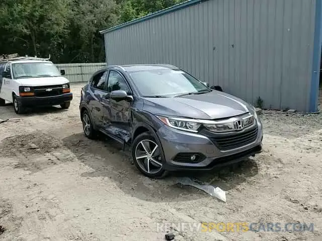 14 Photograph of a damaged car 3CZRU5H57NM702436 HONDA HR-V 2022