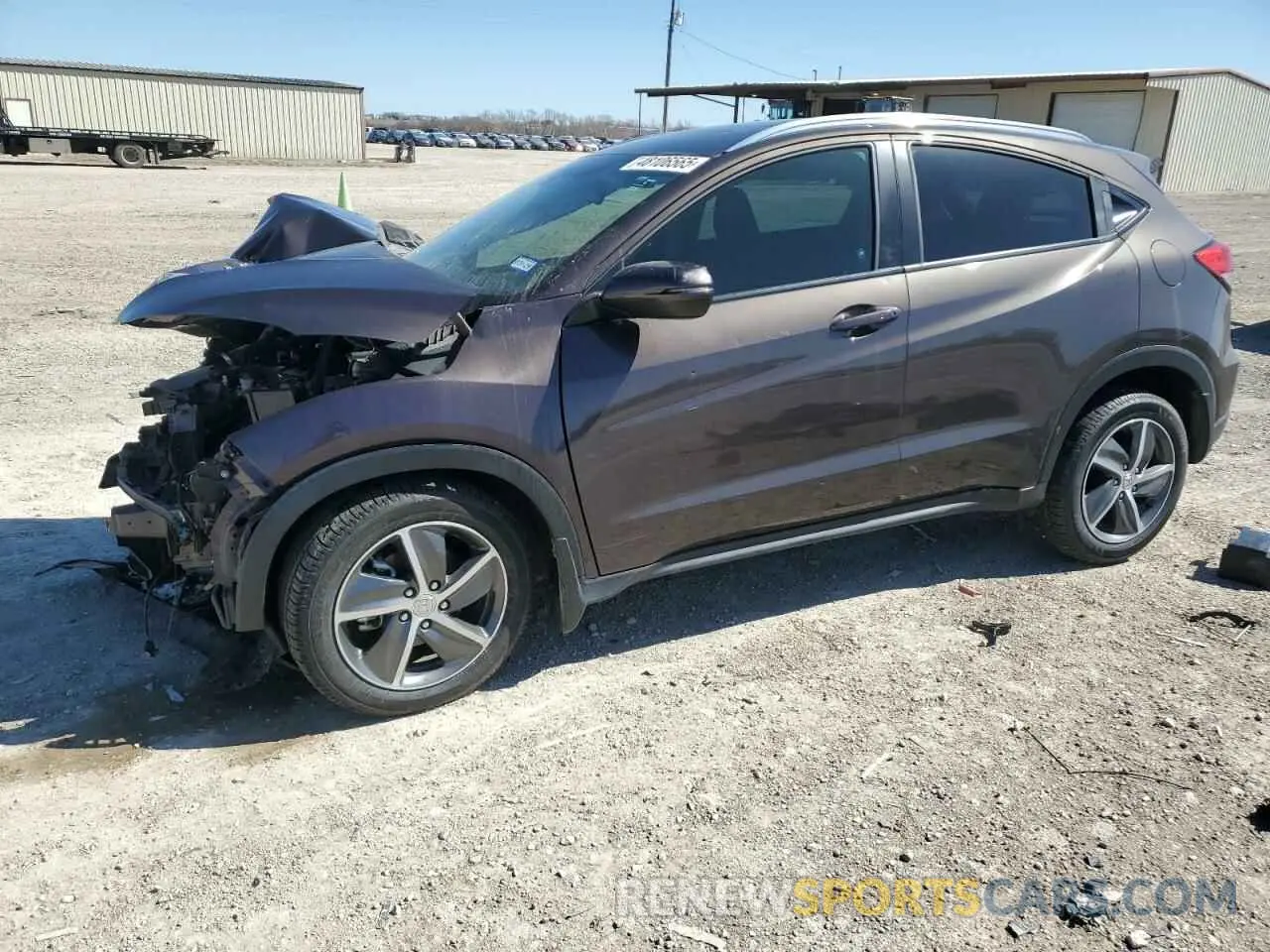 1 Photograph of a damaged car 3CZRU5H57NM719530 HONDA HR-V 2022