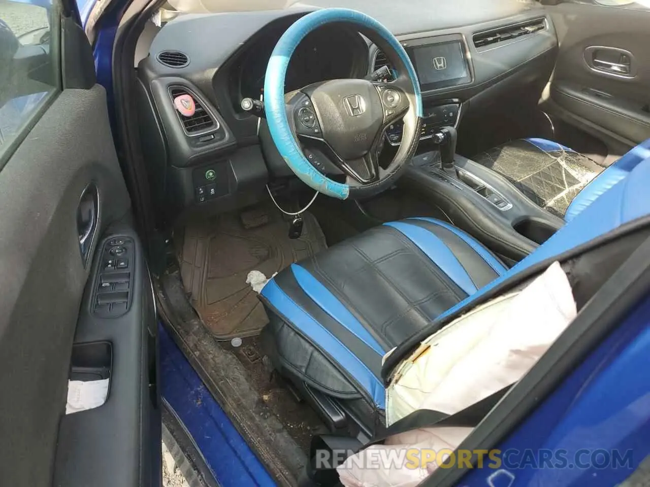 8 Photograph of a damaged car 3CZRU5H57NM730317 HONDA HR-V 2022