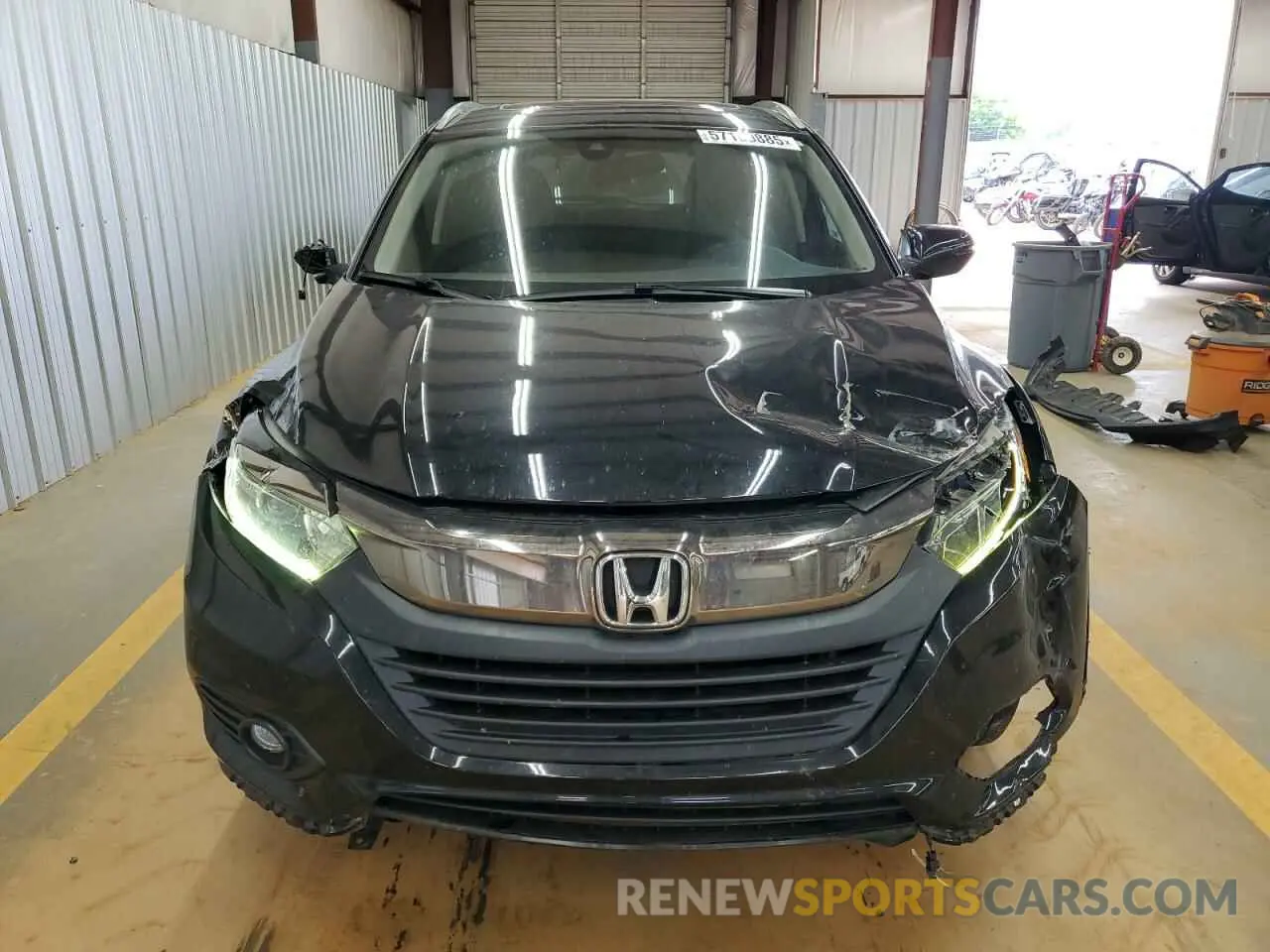 5 Photograph of a damaged car 3CZRU5H57NM734464 HONDA HR-V 2022