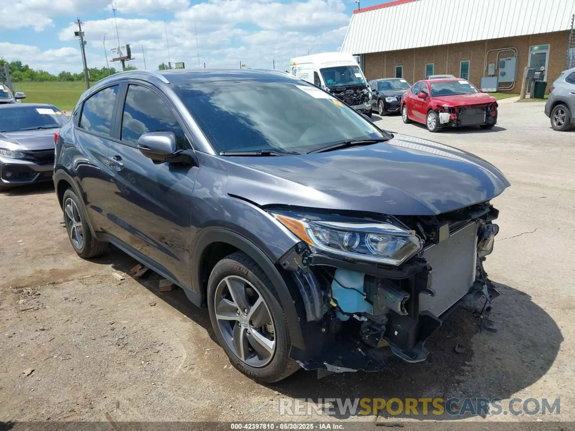 1 Photograph of a damaged car 3CZRU5H58NM743268 HONDA HR-V 2022