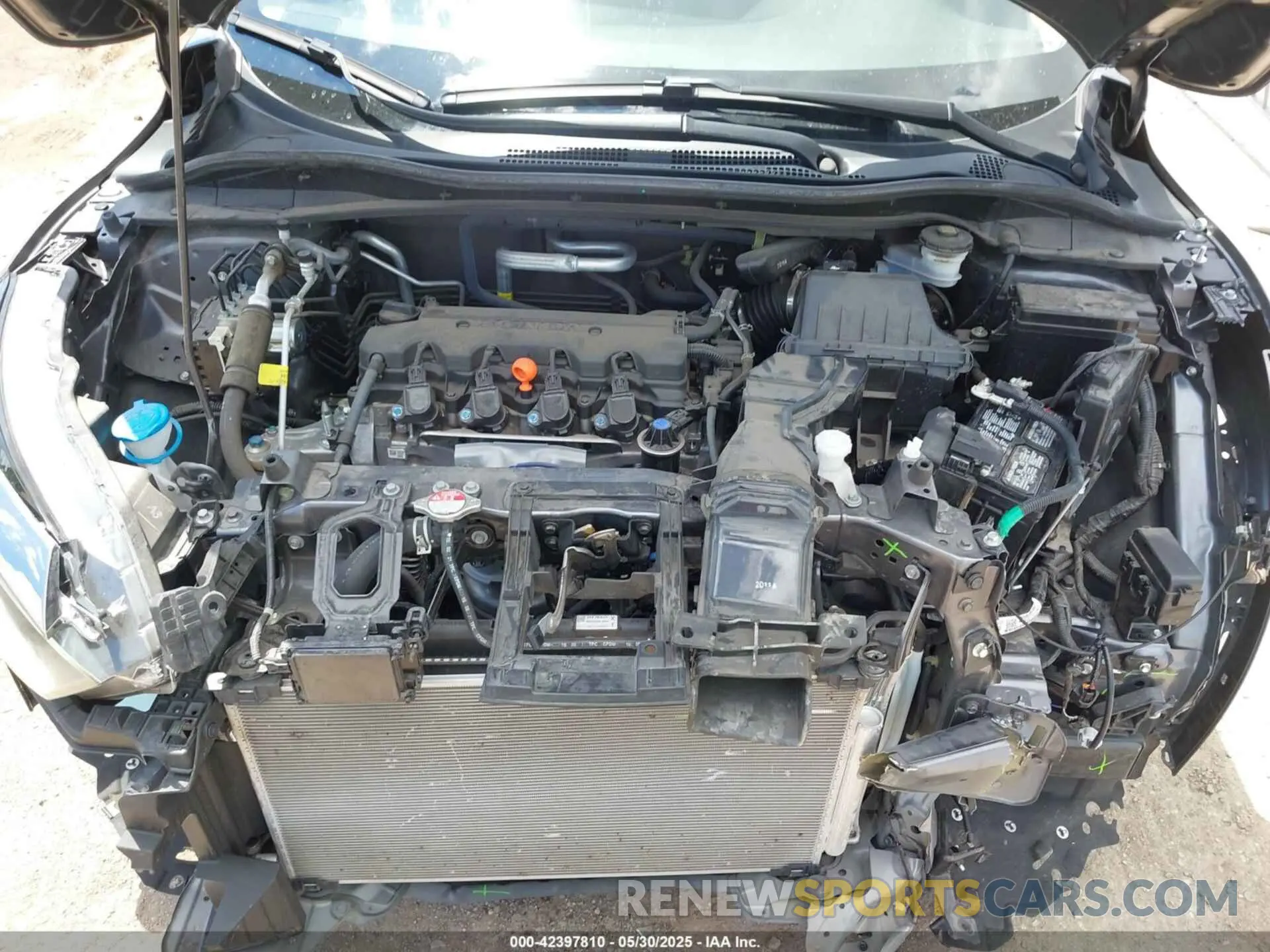 10 Photograph of a damaged car 3CZRU5H58NM743268 HONDA HR-V 2022