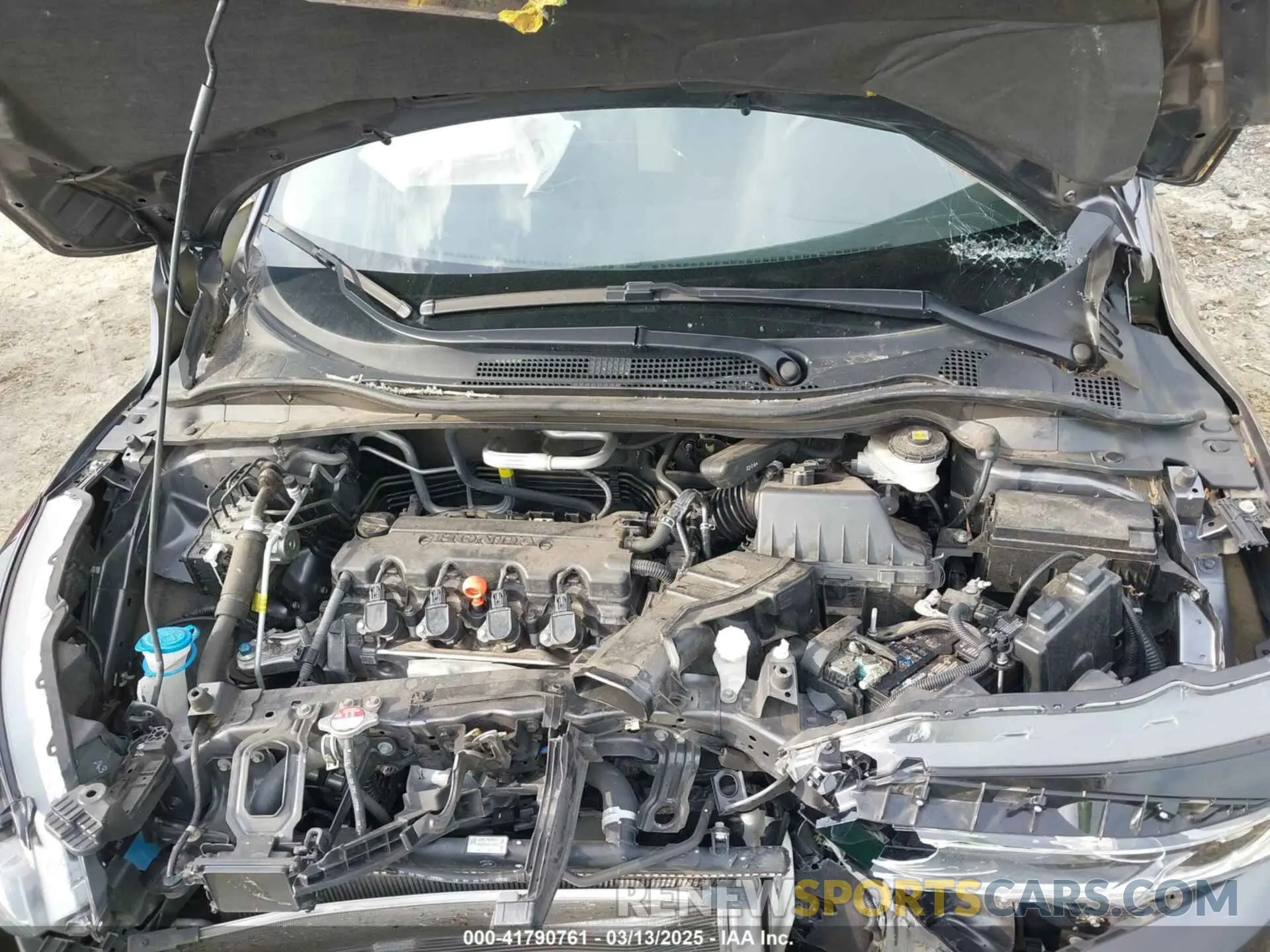 10 Photograph of a damaged car 3CZRU5H58NM744534 HONDA HR-V 2022