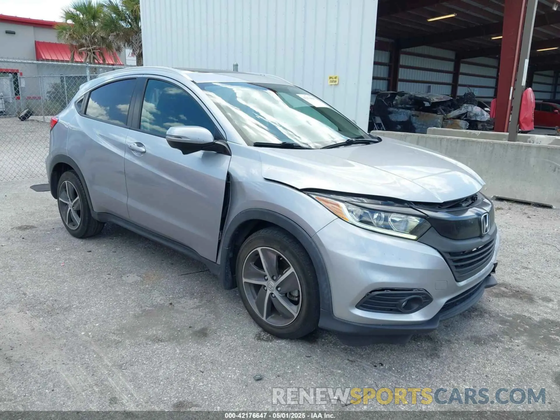1 Photograph of a damaged car 3CZRU5H59NM719299 HONDA HR-V 2022