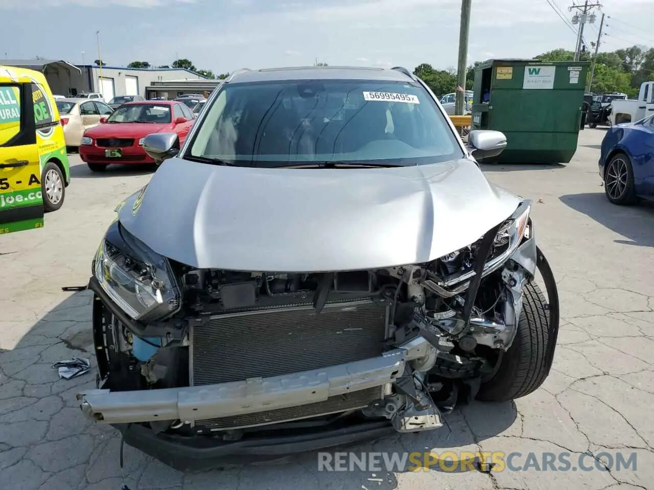 5 Photograph of a damaged car 3CZRU5H59NM734420 HONDA HR-V 2022