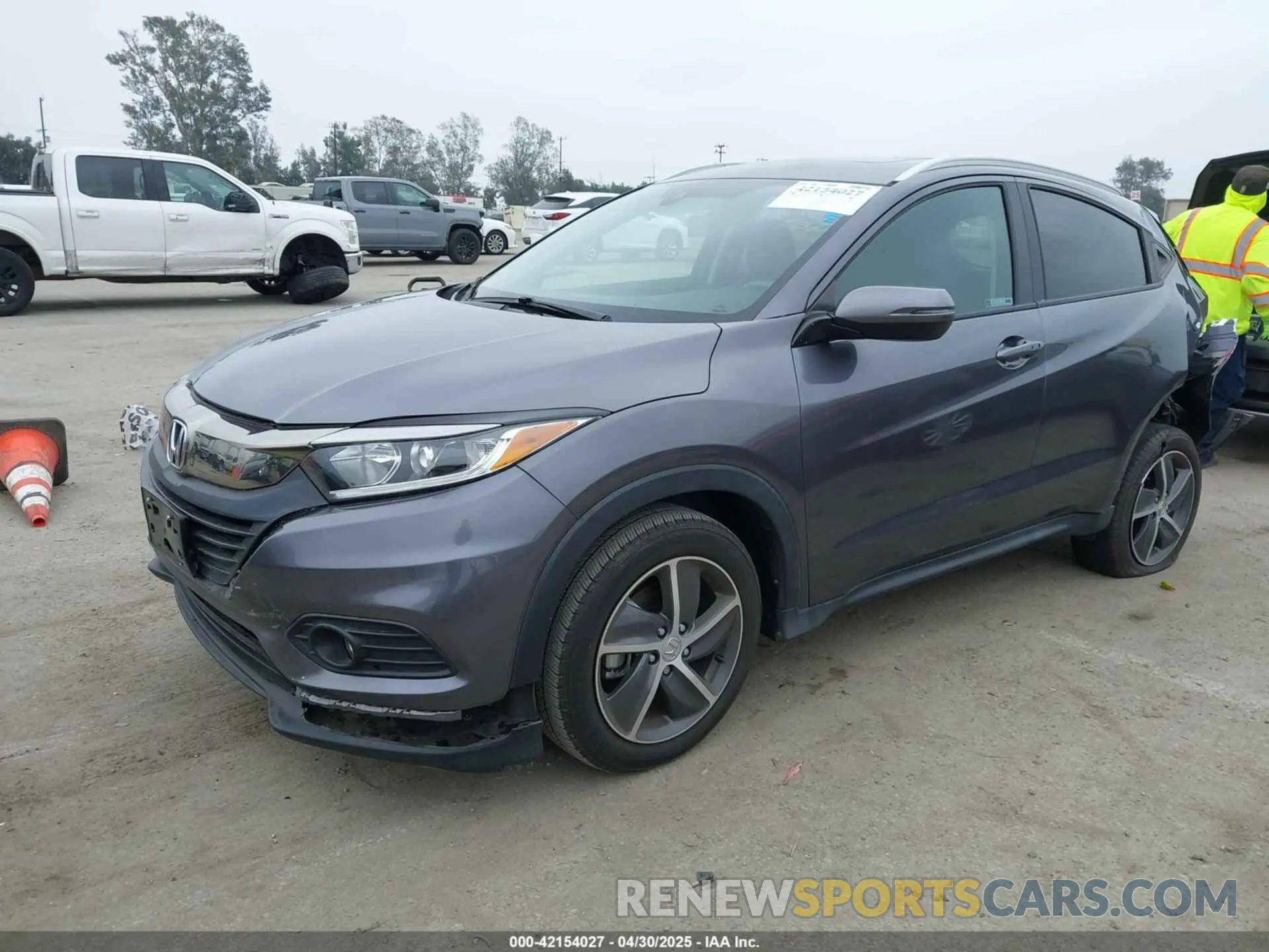 2 Photograph of a damaged car 3CZRU5H5XNM719960 HONDA HR-V 2022