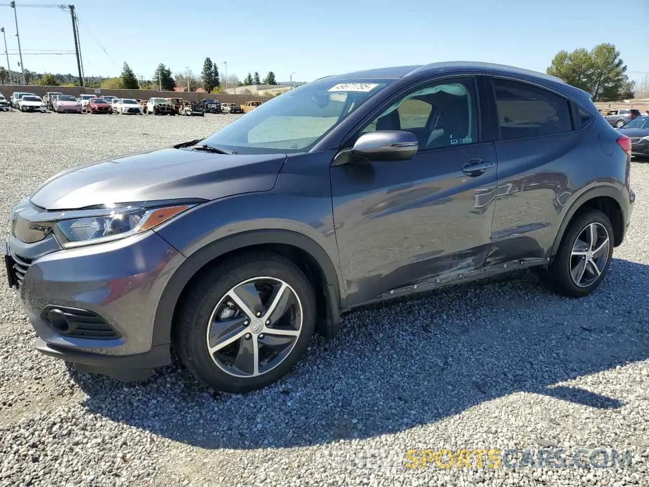 1 Photograph of a damaged car 3CZRU5H70NM725493 HONDA HR-V 2022