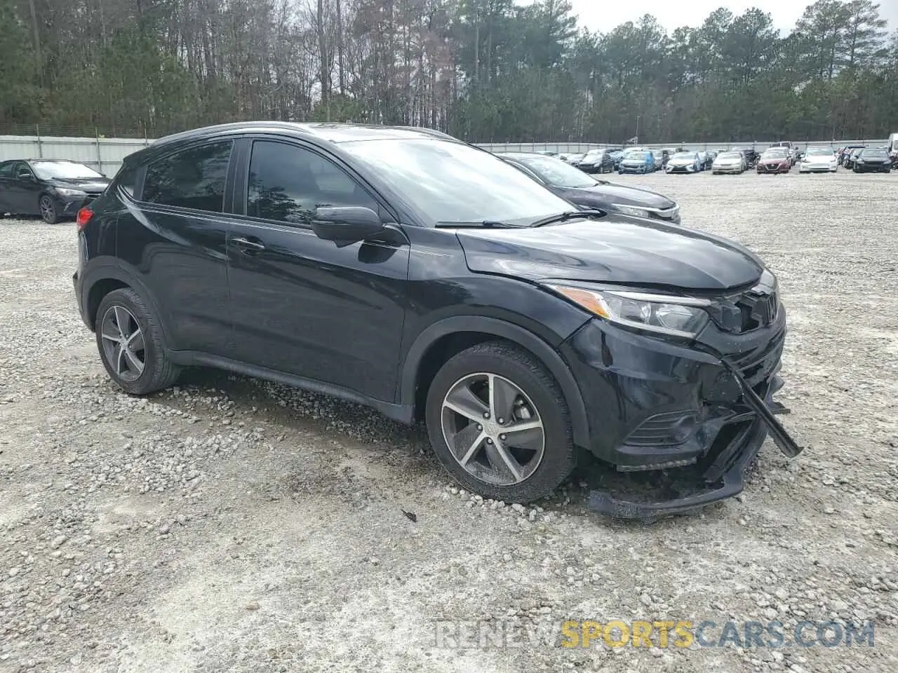 4 Photograph of a damaged car 3CZRU5H75NM715557 HONDA HR-V 2022