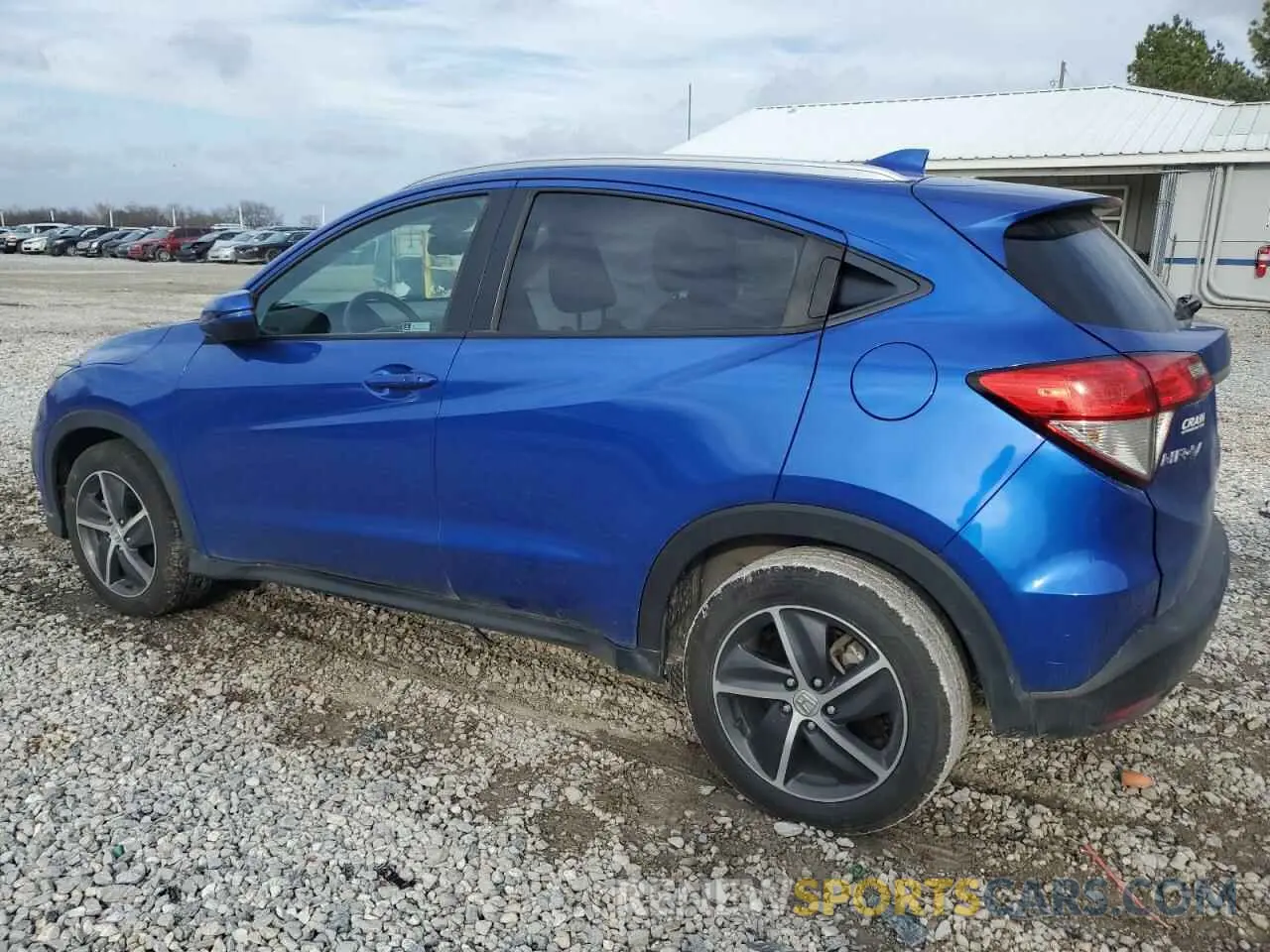 2 Photograph of a damaged car 3CZRU5H78NM723426 HONDA HR-V 2022