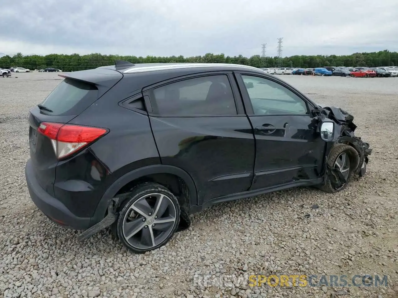 3 Photograph of a damaged car 3CZRU5H7XNM733679 HONDA HR-V 2022