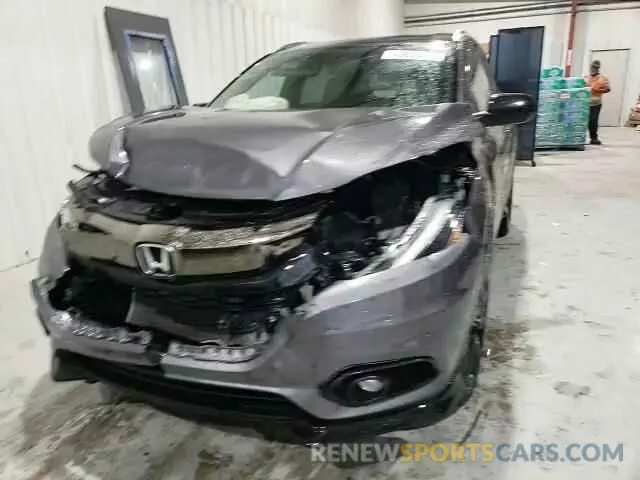11 Photograph of a damaged car 3CZRU6H10NM704435 HONDA HR-V 2022