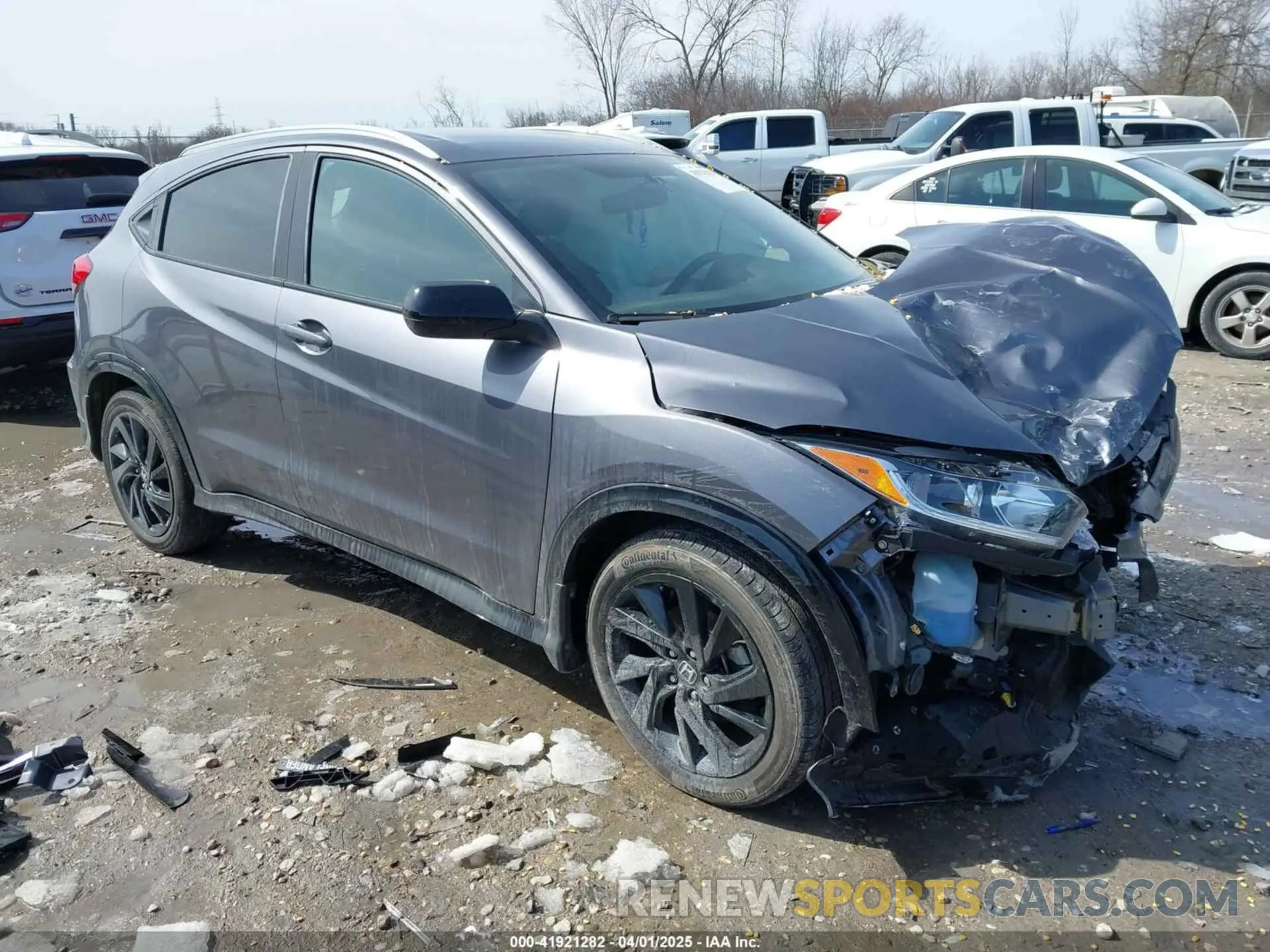 1 Photograph of a damaged car 3CZRU6H10NM727178 HONDA HR-V 2022
