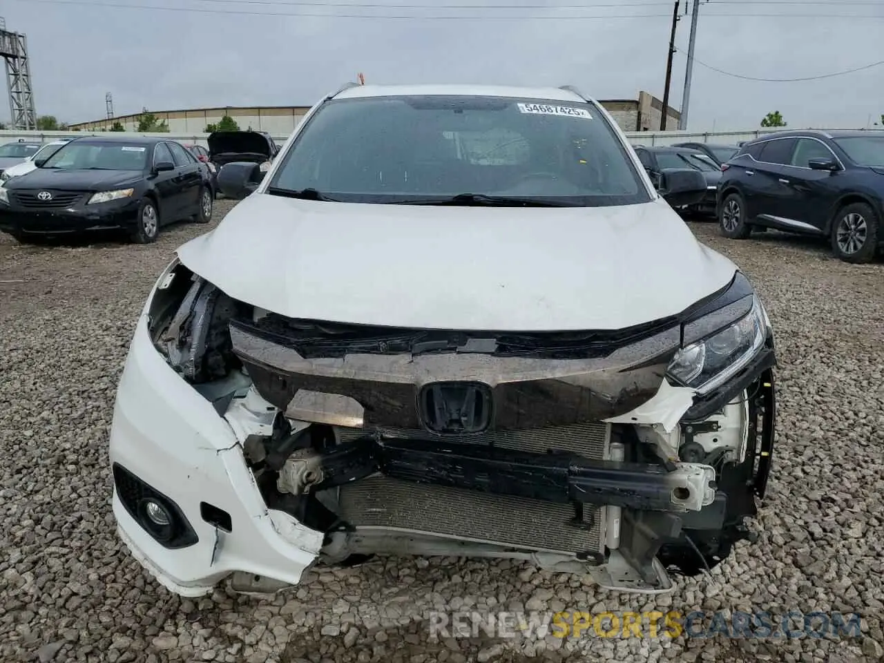 5 Photograph of a damaged car 3CZRU6H10NM741789 HONDA HR-V 2022