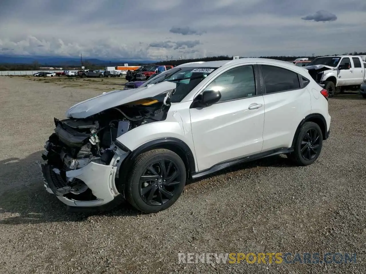 1 Photograph of a damaged car 3CZRU6H11NM706727 HONDA HR-V 2022
