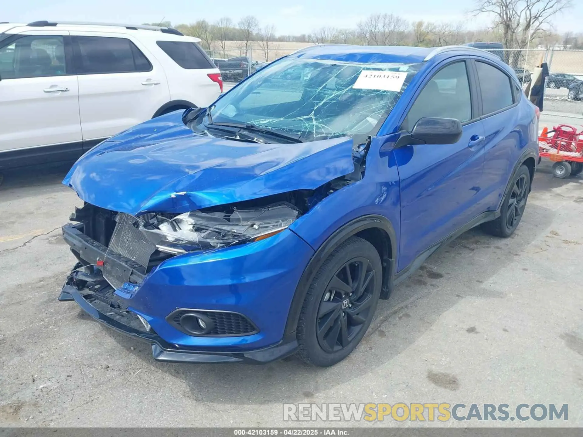 2 Photograph of a damaged car 3CZRU6H11NM725214 HONDA HR-V 2022
