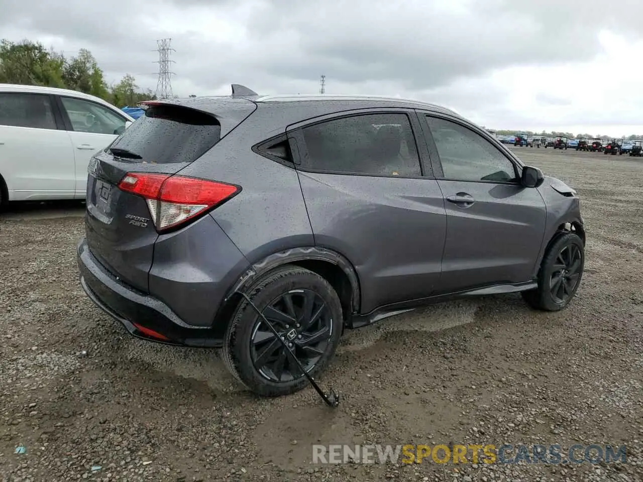 3 Photograph of a damaged car 3CZRU6H11NM746158 HONDA HR-V 2022