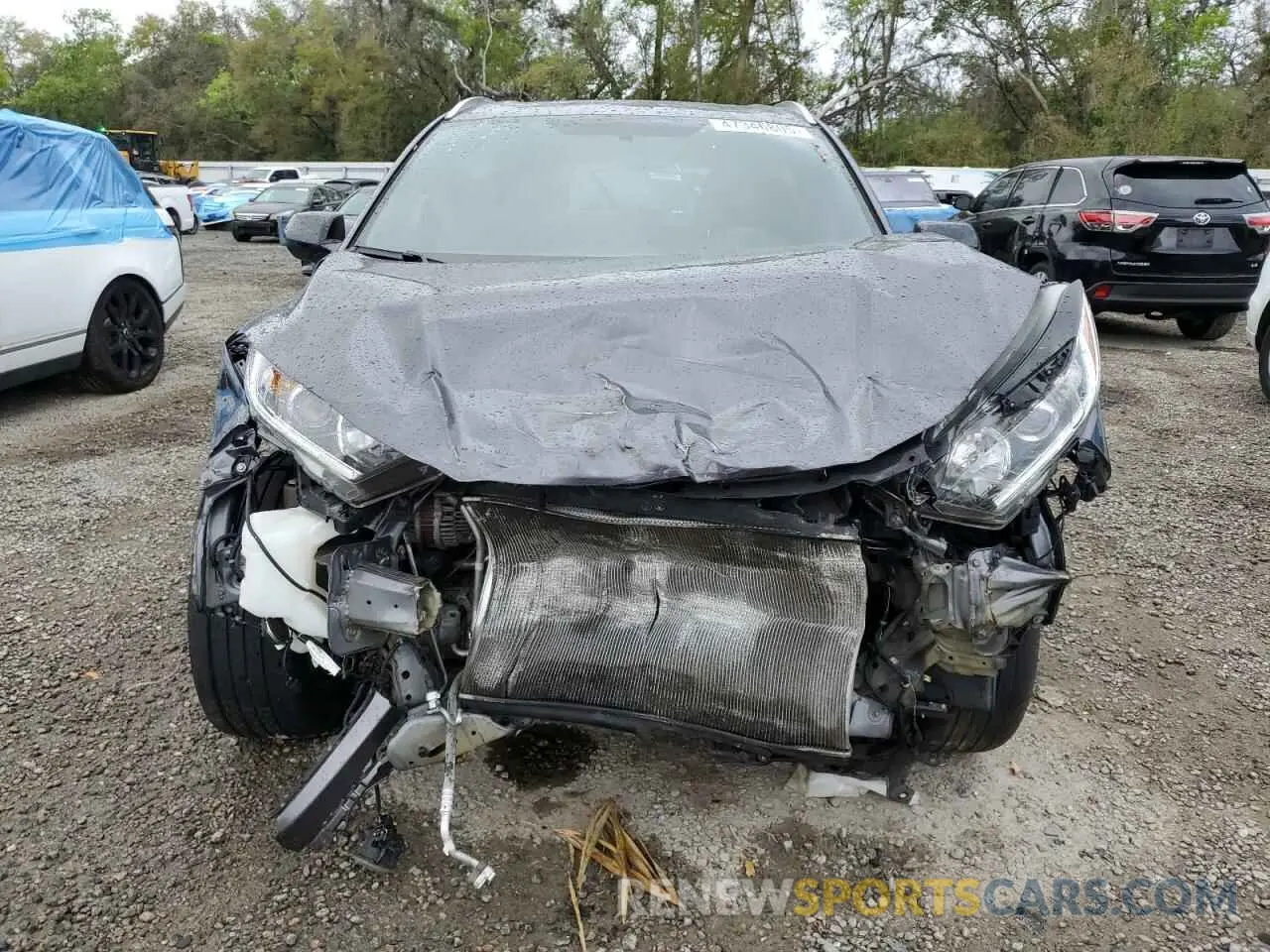 5 Photograph of a damaged car 3CZRU6H11NM746158 HONDA HR-V 2022