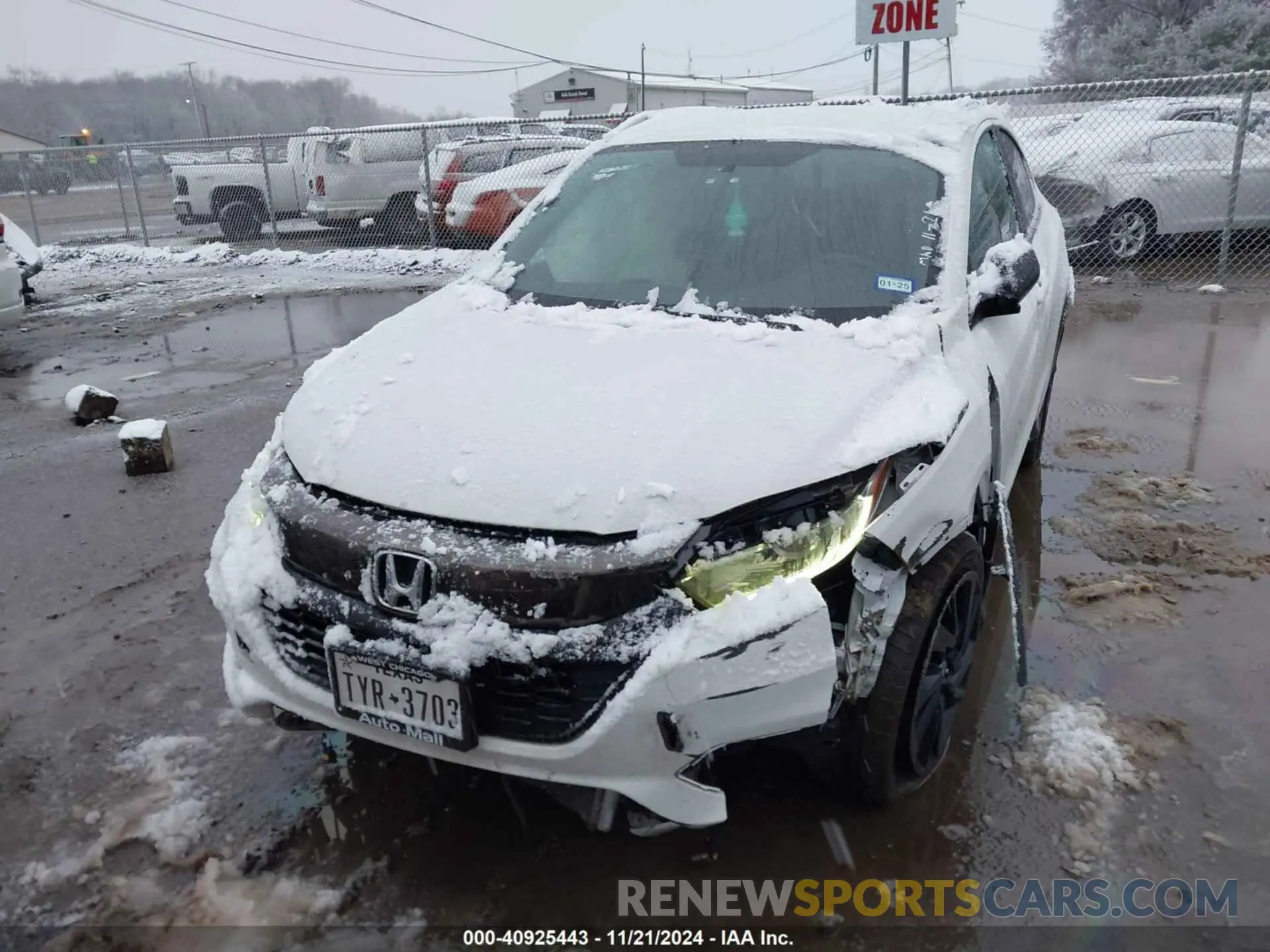 12 Photograph of a damaged car 3CZRU6H11NM751070 HONDA HR-V 2022