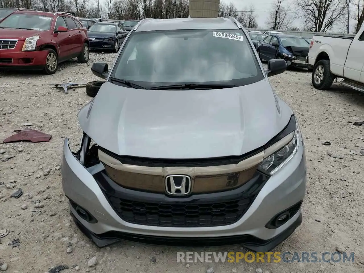 5 Photograph of a damaged car 3CZRU6H11NM751487 HONDA HR-V 2022
