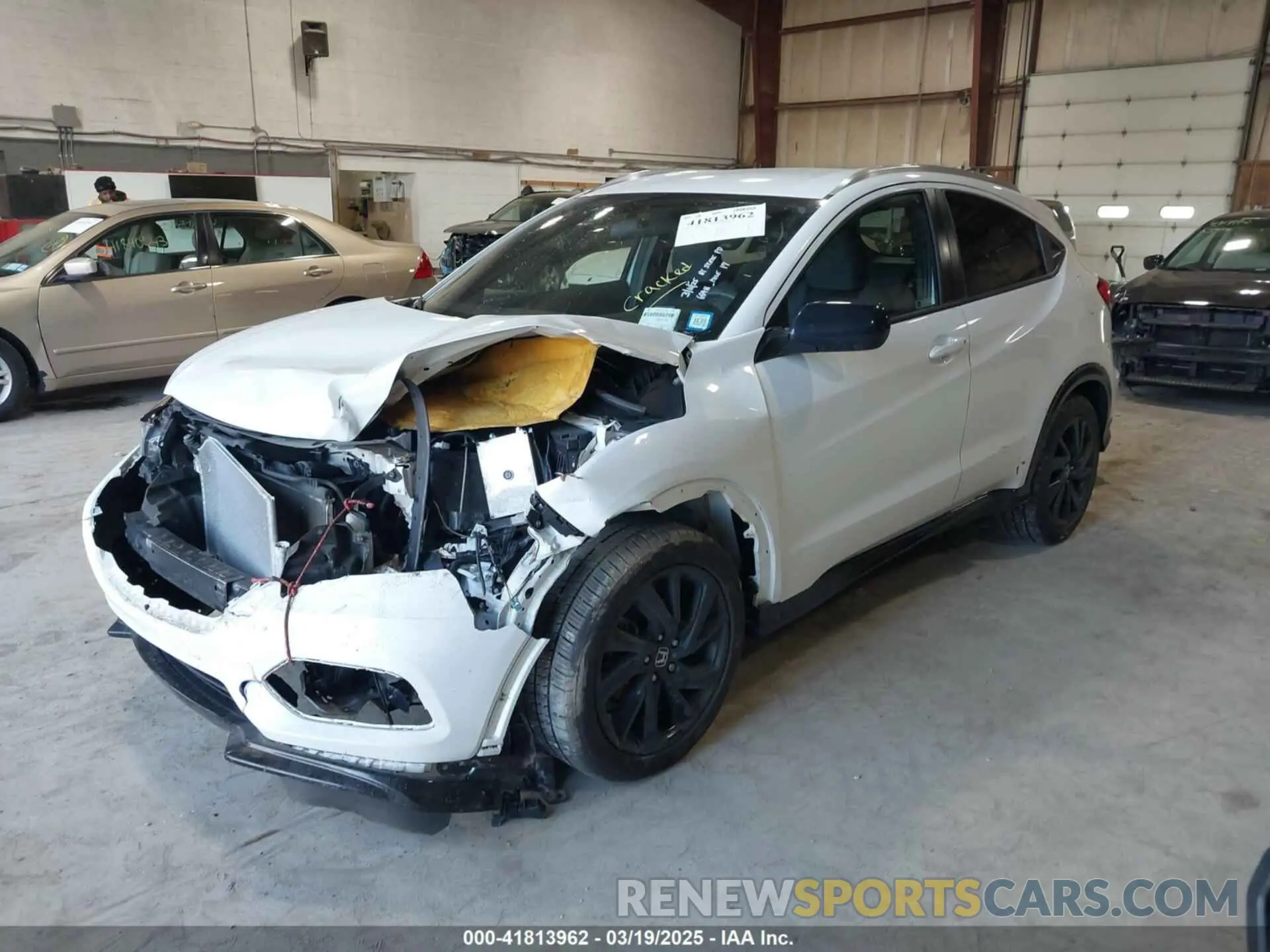 2 Photograph of a damaged car 3CZRU6H12NM753653 HONDA HR-V 2022