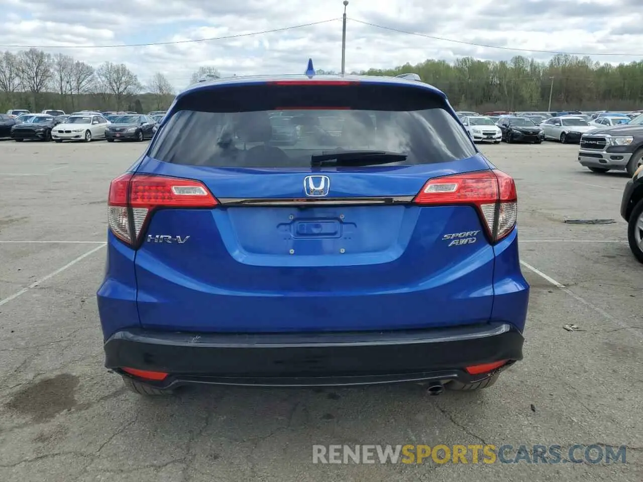 6 Photograph of a damaged car 3CZRU6H12NM768315 HONDA HR-V 2022