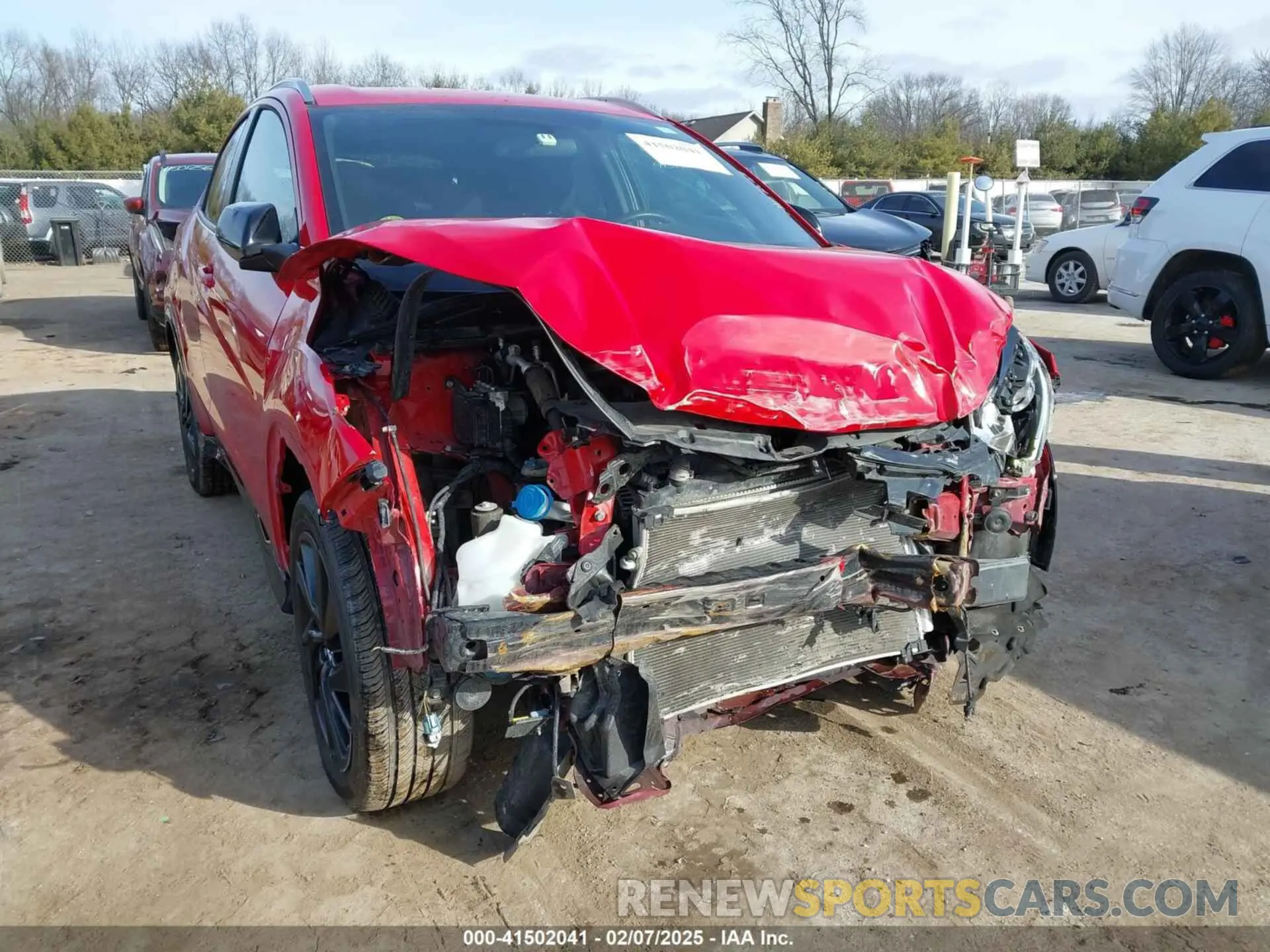 6 Photograph of a damaged car 3CZRU6H13NM721634 HONDA HR-V 2022