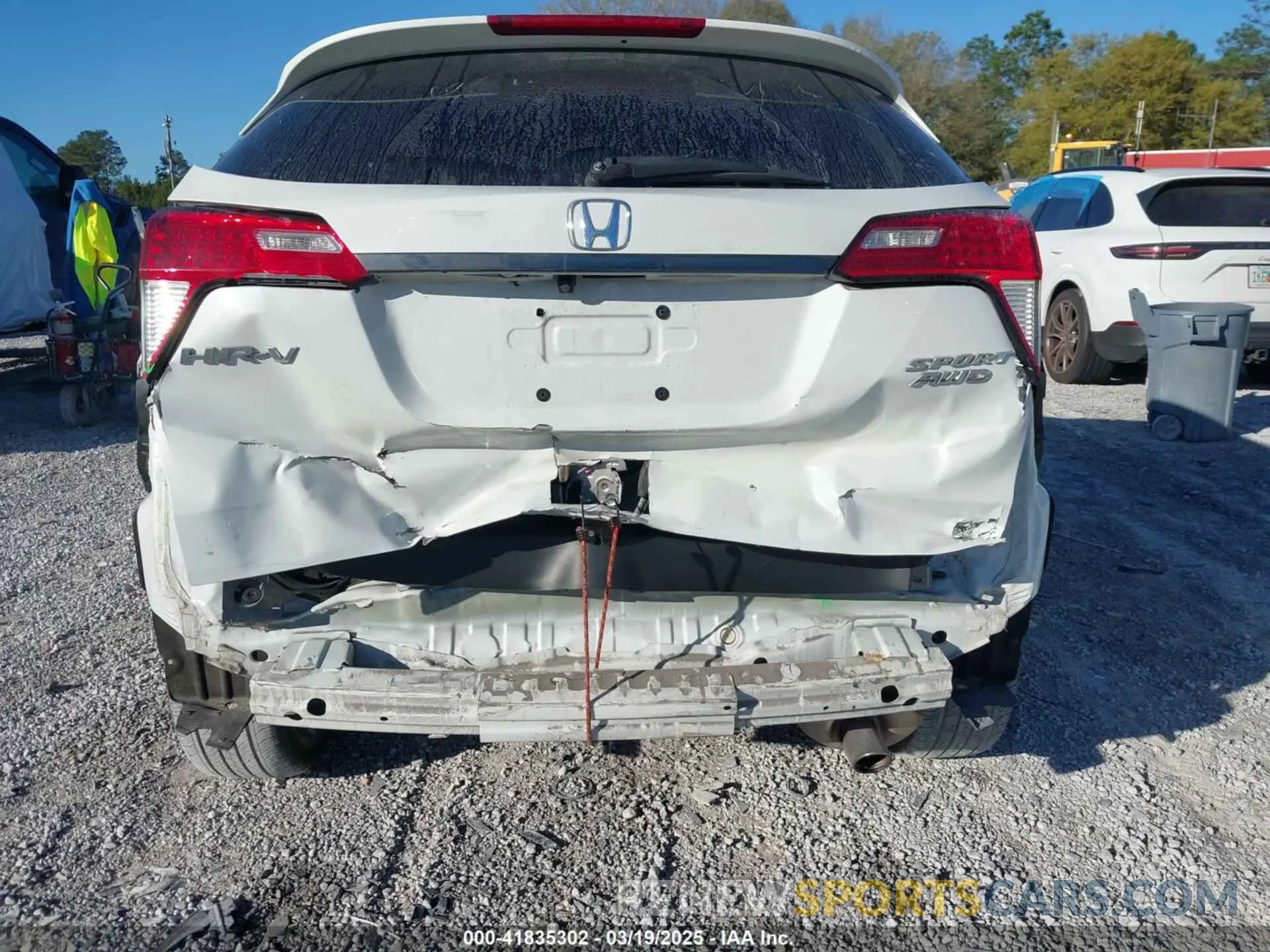 6 Photograph of a damaged car 3CZRU6H13NM753175 HONDA HR-V 2022