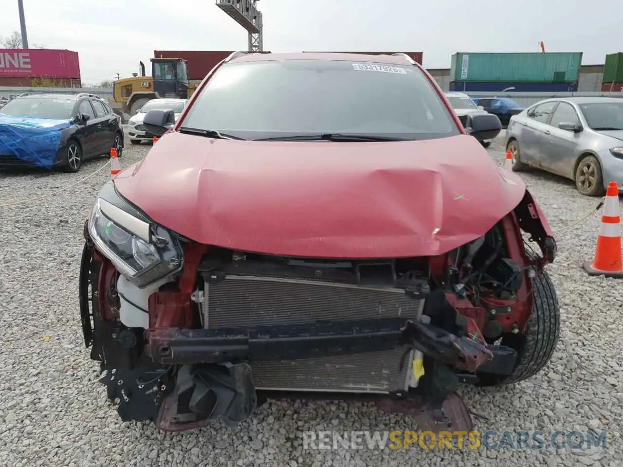 5 Photograph of a damaged car 3CZRU6H13NM763981 HONDA HR-V 2022