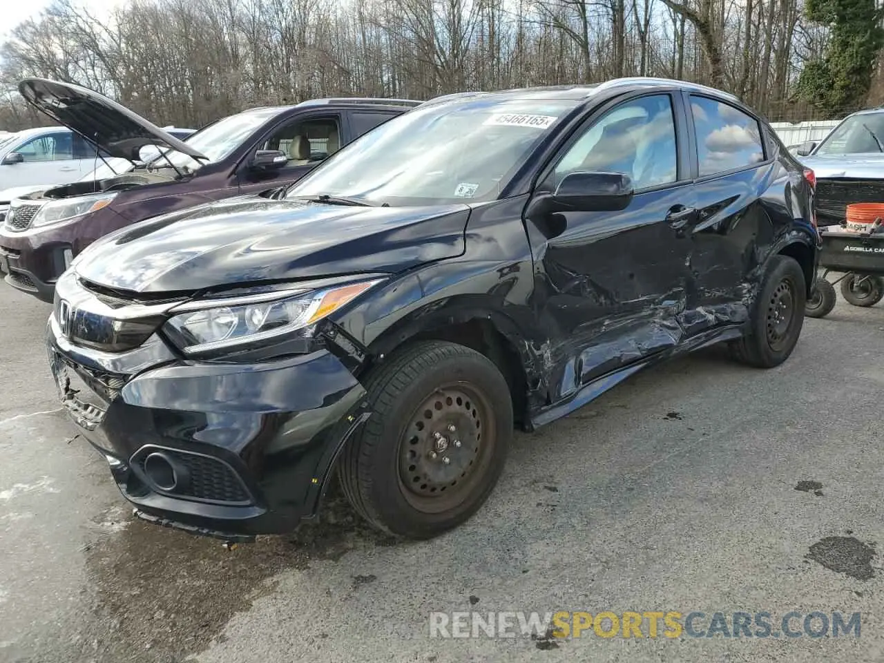 1 Photograph of a damaged car 3CZRU6H14NM701246 HONDA HR-V 2022