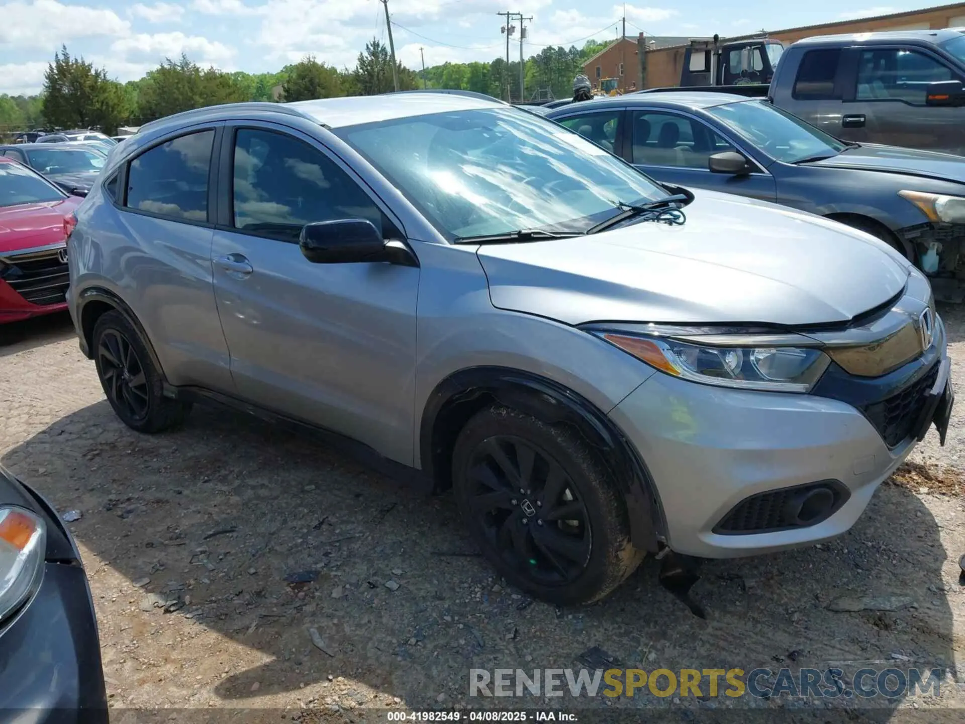 1 Photograph of a damaged car 3CZRU6H14NM709489 HONDA HR-V 2022