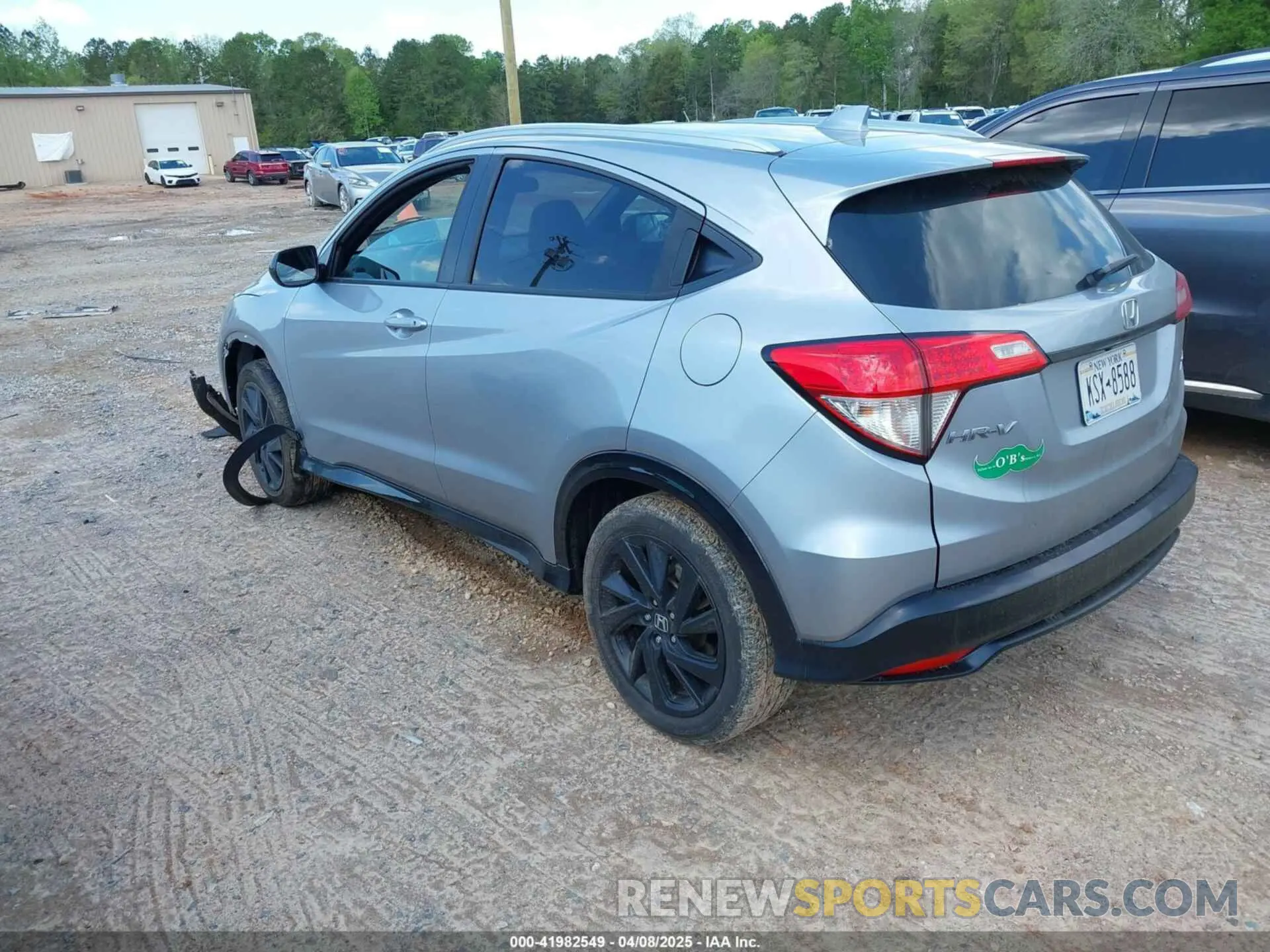 3 Photograph of a damaged car 3CZRU6H14NM709489 HONDA HR-V 2022