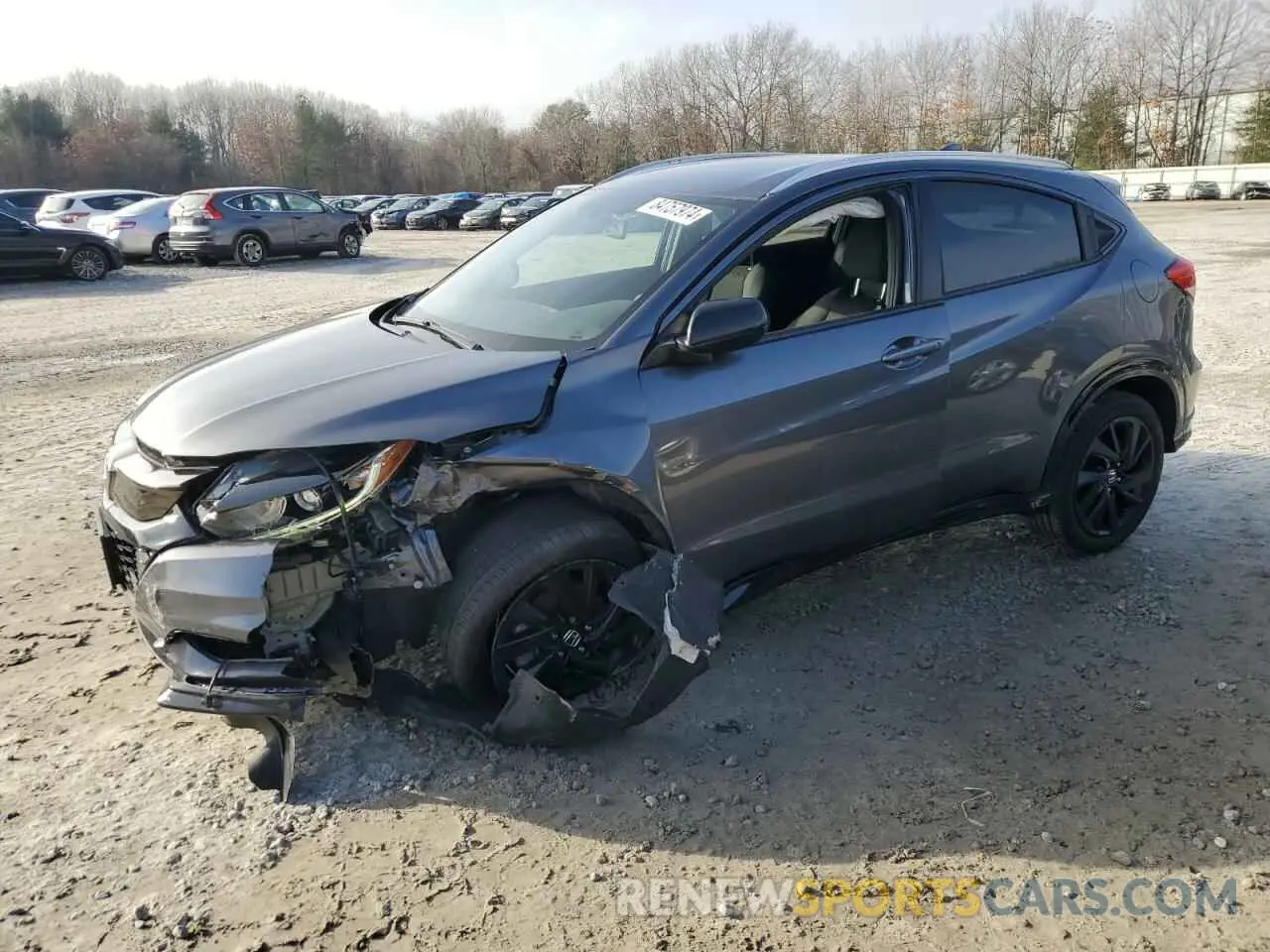 1 Photograph of a damaged car 3CZRU6H14NM744324 HONDA HR-V 2022