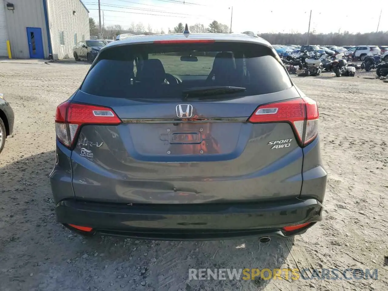 6 Photograph of a damaged car 3CZRU6H14NM744324 HONDA HR-V 2022