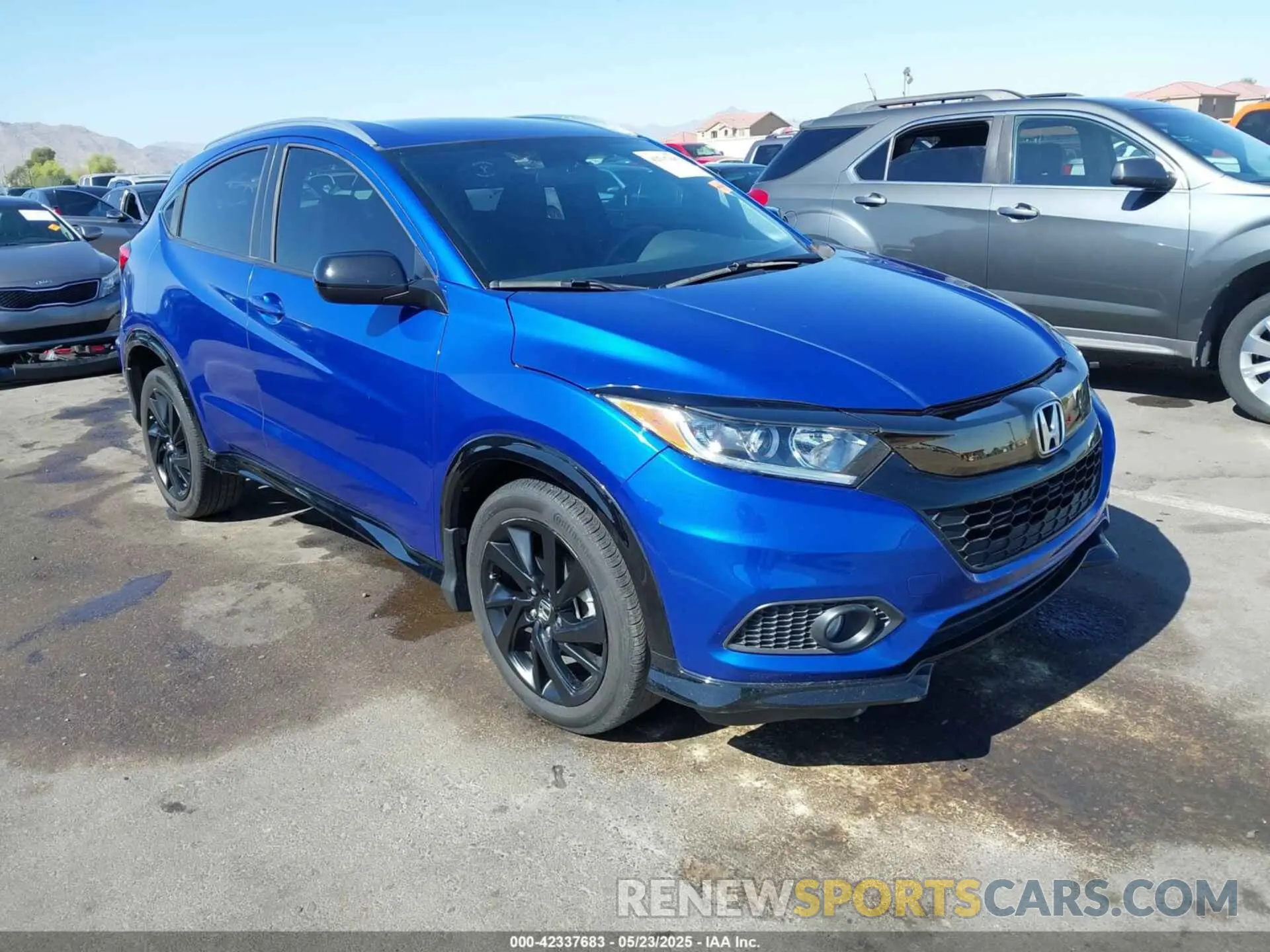 1 Photograph of a damaged car 3CZRU6H14NM776156 HONDA HR-V 2022