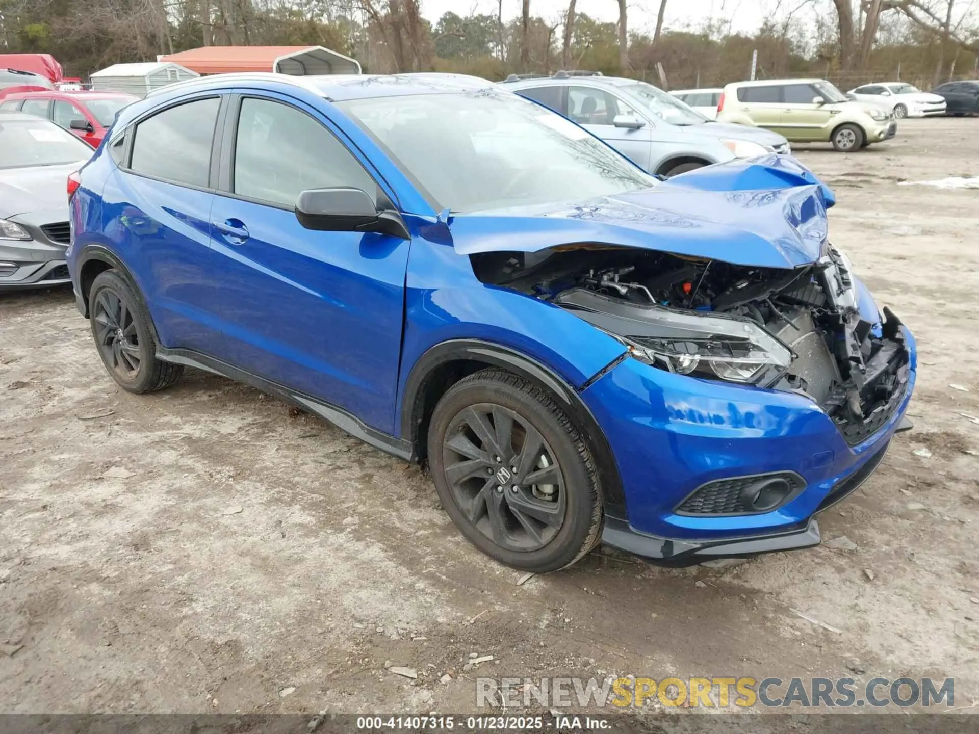 1 Photograph of a damaged car 3CZRU6H15NM756188 HONDA HR-V 2022