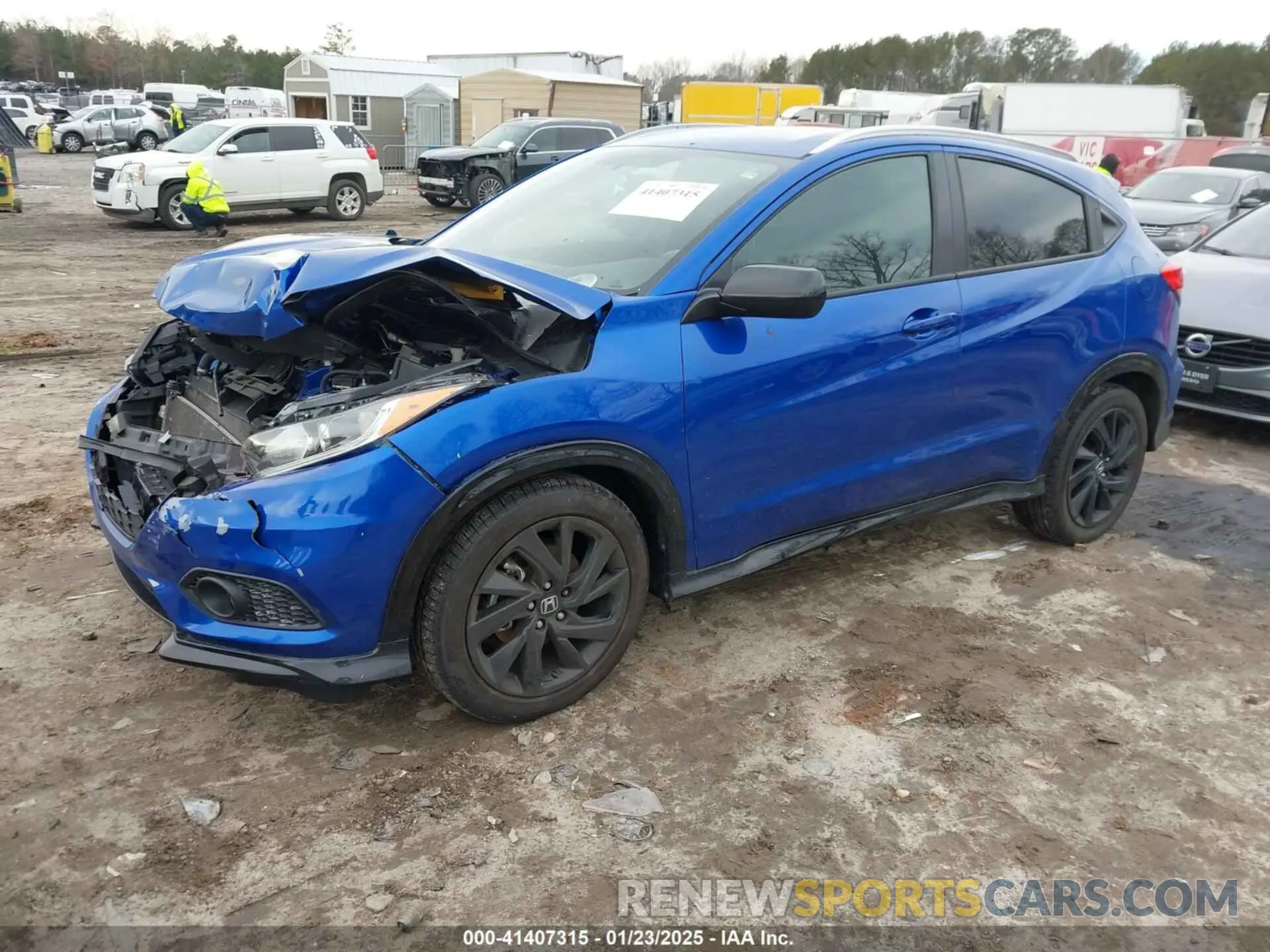 2 Photograph of a damaged car 3CZRU6H15NM756188 HONDA HR-V 2022